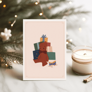 Kartka Okolicznościowa - Prezenty Świąteczne