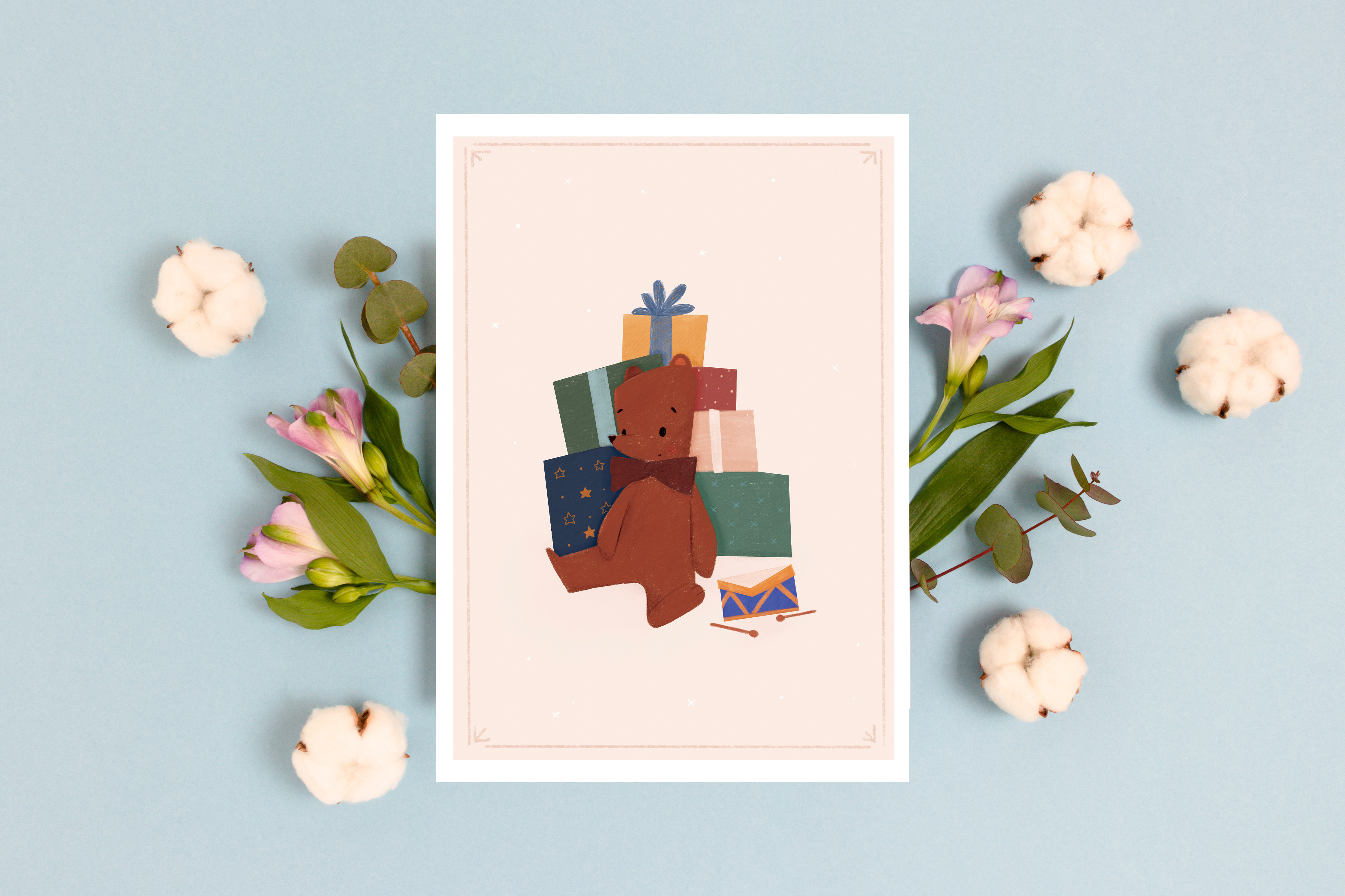 Kartka Okolicznościowa - Prezenty Świąteczne - obrazek 2