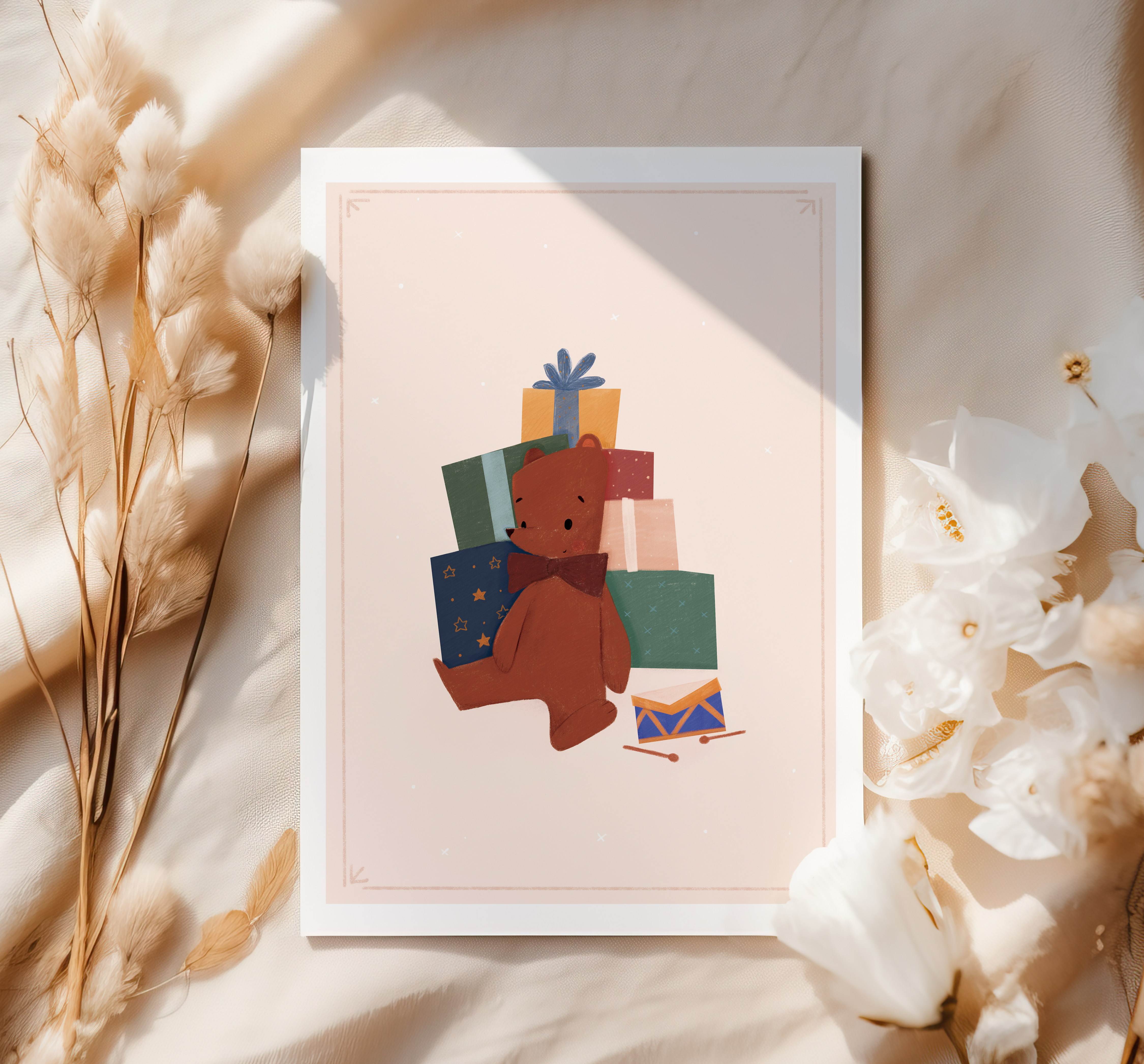 Kartka Okolicznościowa - Prezenty Świąteczne - obrazek 3