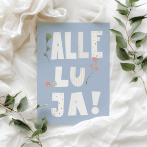 Kartka Wielkanocna Alleluja