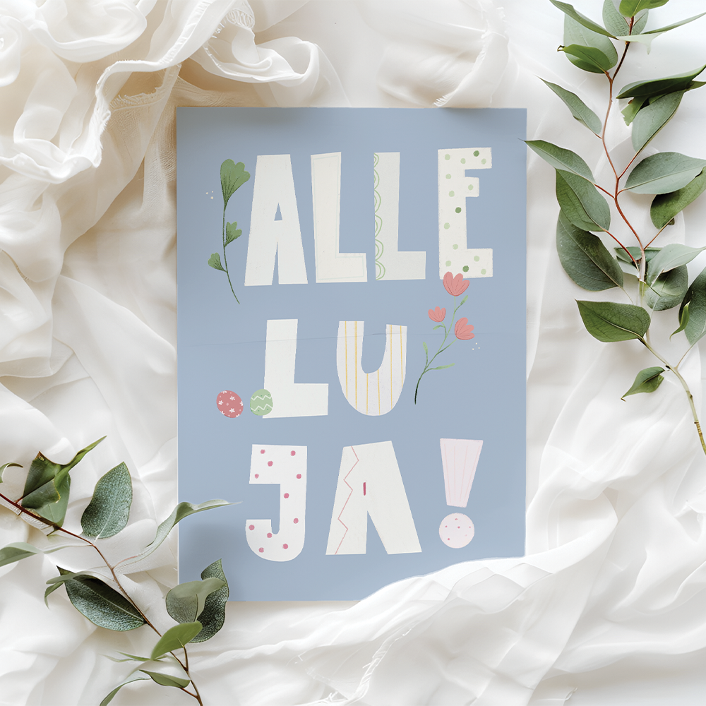 Kartka Wielkanocna Alleluja