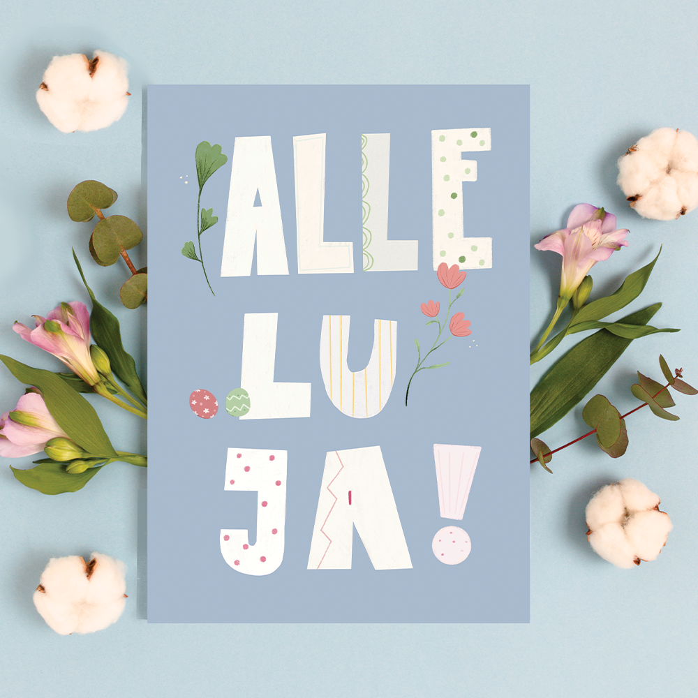 Kartka Wielkanocna Alleluja - obrazek 2