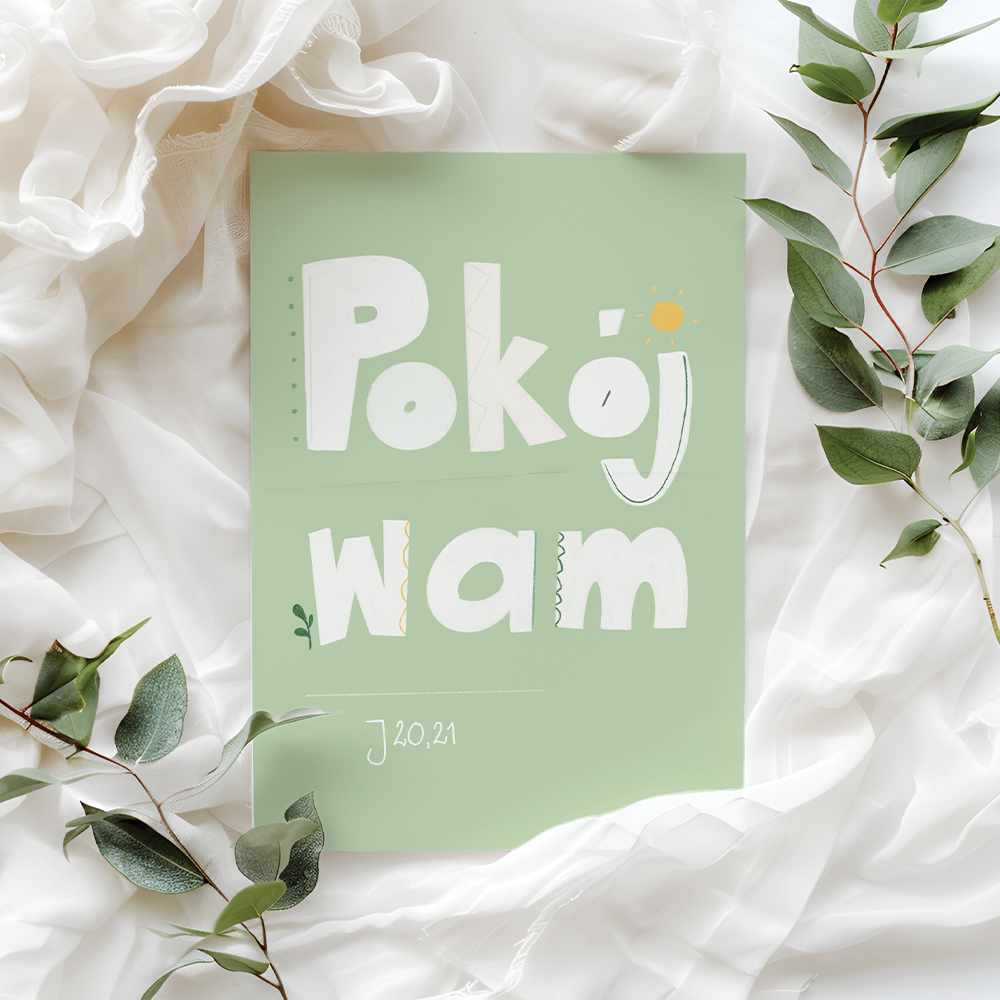 Pokój - Kartka Wielkanocna