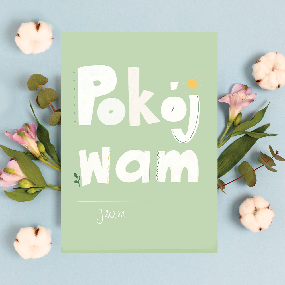 Pokój - Kartka Wielkanocna - obrazek 2