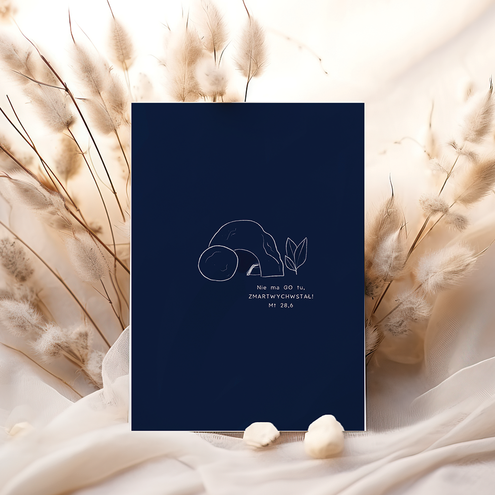 Kartka Wielkanocna Nie ma Go tu - obrazek 2