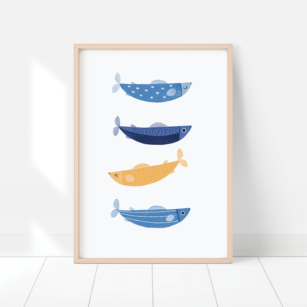 Płyń pod prąd - plakat