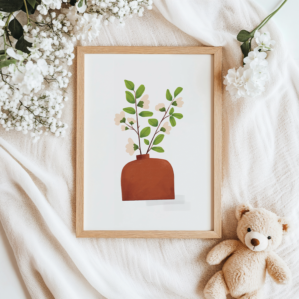 BRĄZOWY WAZON - plakat - obrazek 2